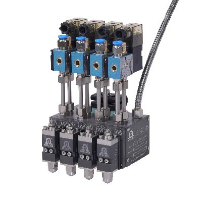 EM-R 转动式间距喷胶应用